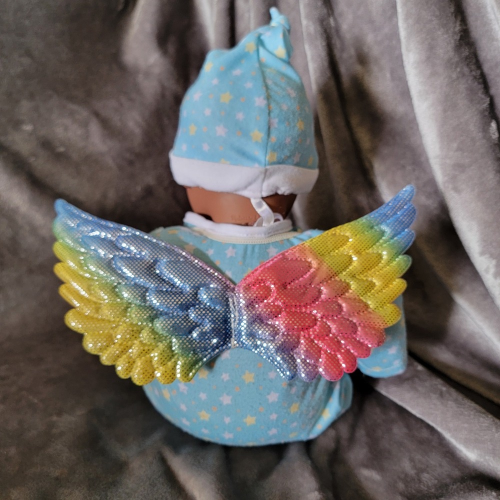 Megatoys Unicorn Wings Doll Accessory OS Rainbow Excellent Glitter Metallic Dot